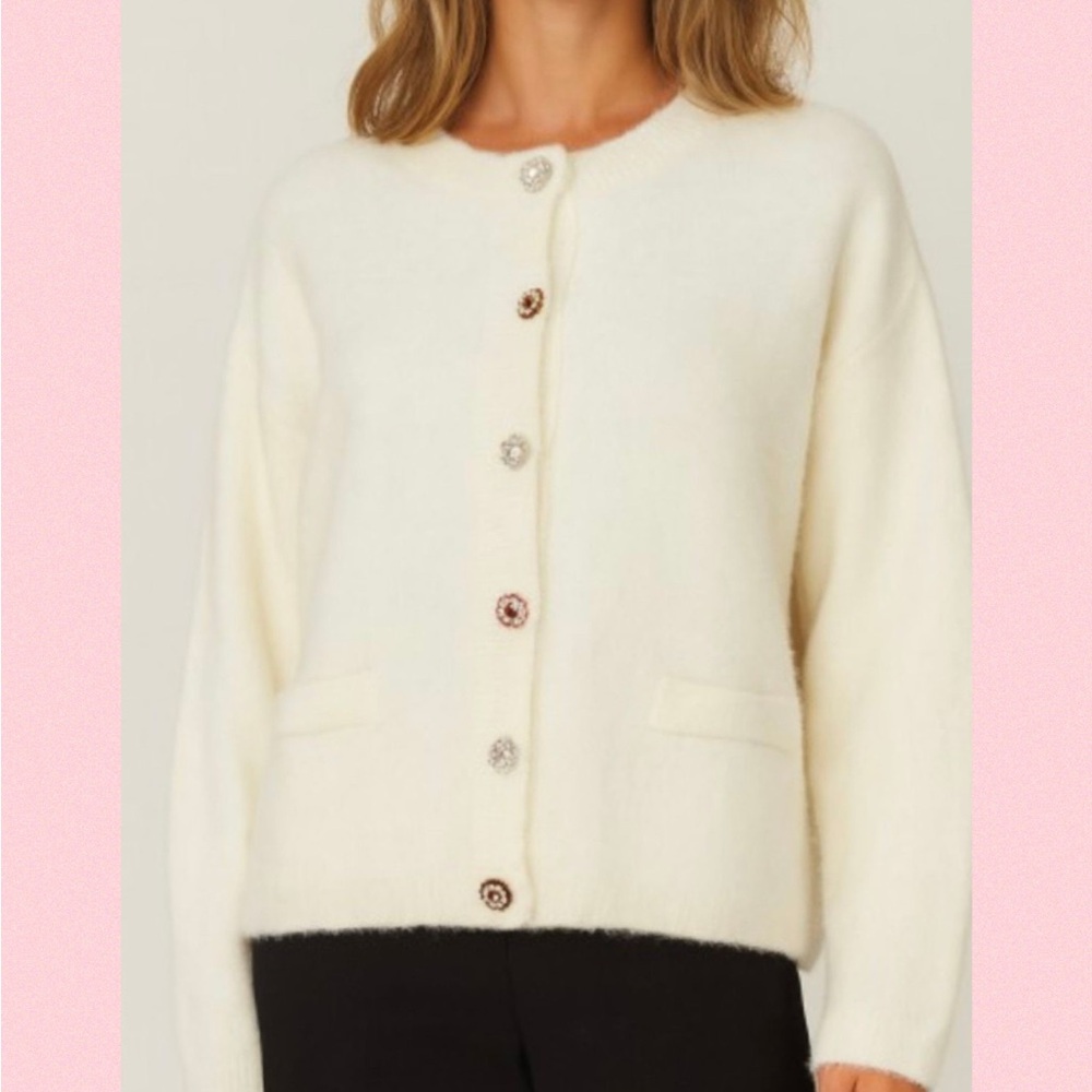💖Dreamer by Debut Ivory Cardigan💖